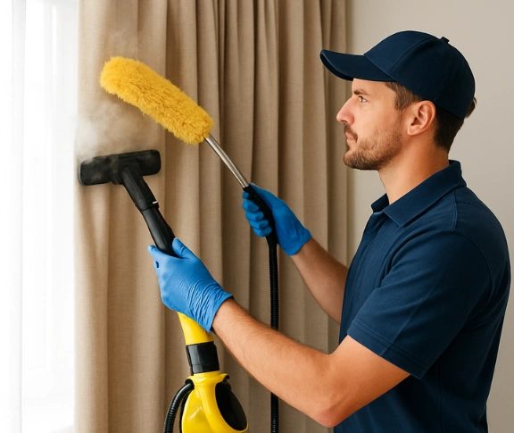 Trusted drapes cleaning technician Matty Curtain Cleaning wareemba-nsw QLD