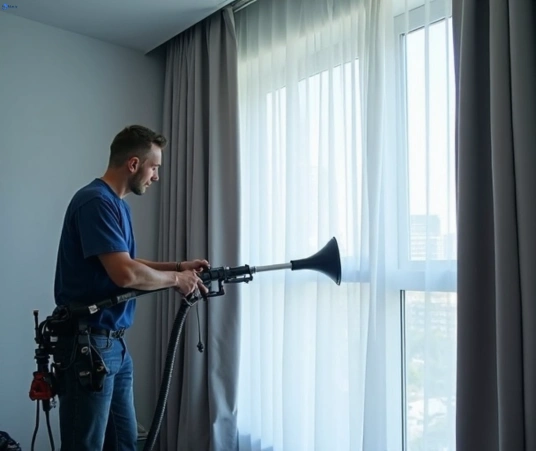Professional drapes cleaning process tools Matty Curtain Cleaning wareemba-nsw