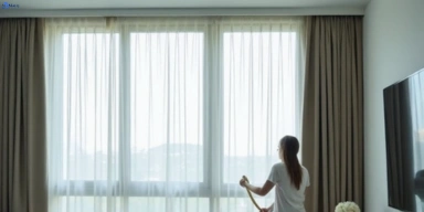 Delicate sheer drape cleaning wareemba-nsw Matty Curtain Cleaning